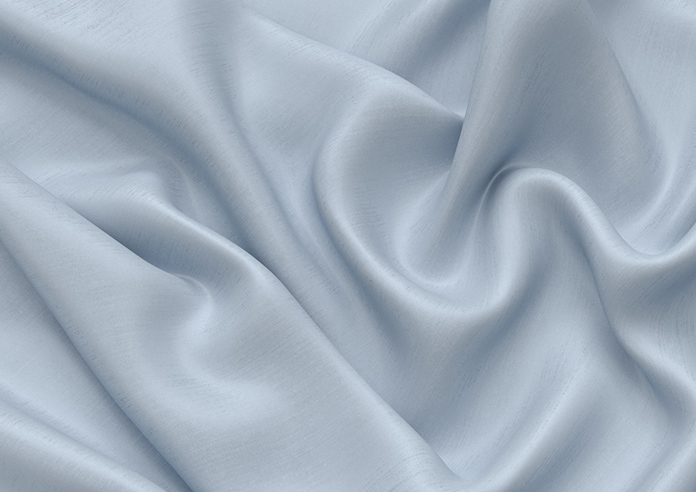 Shima Faux Silk, Sky - Twist&Fit Roman Blind - Image 4